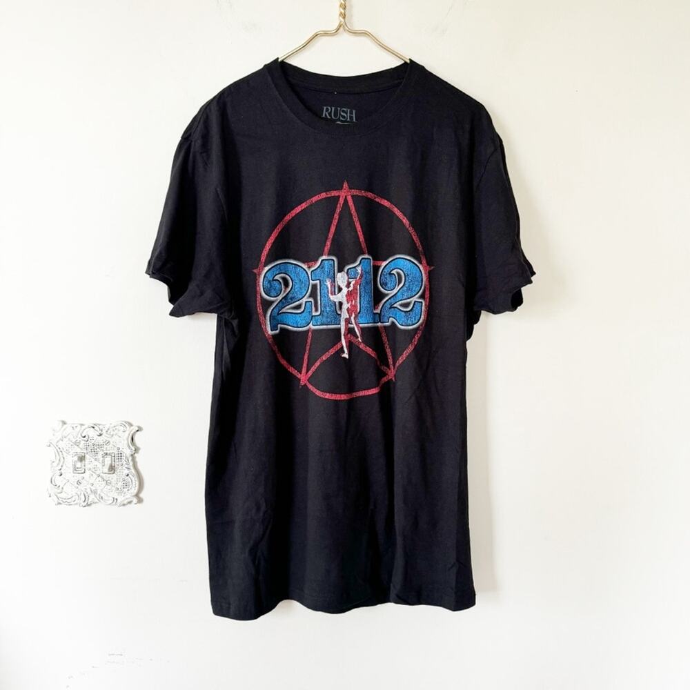 NEW Rush 2112 Starman Graphic Band Tee T Shirt M